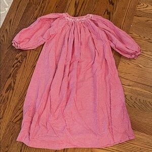 Vive Le Fete girls gingham smocked dress